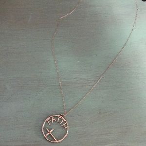 Long FAITH necklace